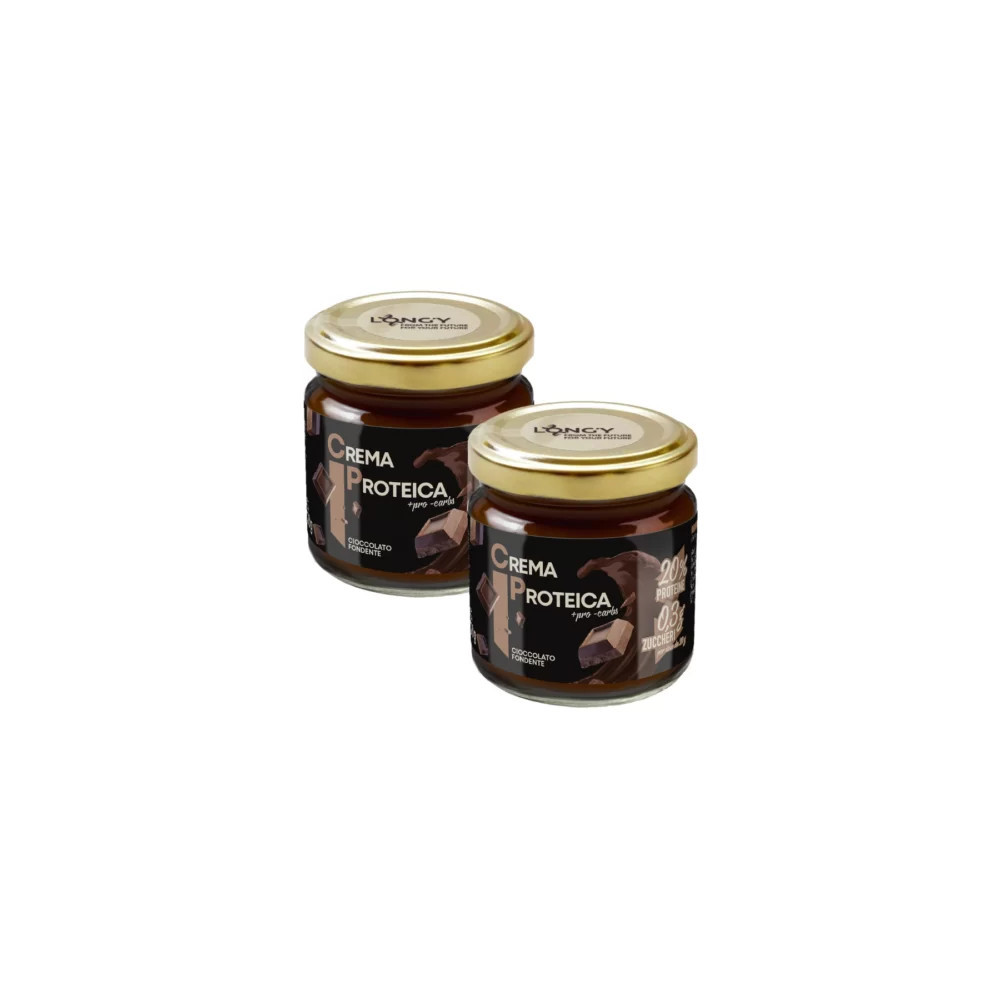 2x – Crema proteica CIOCCOLATO FONDENTE