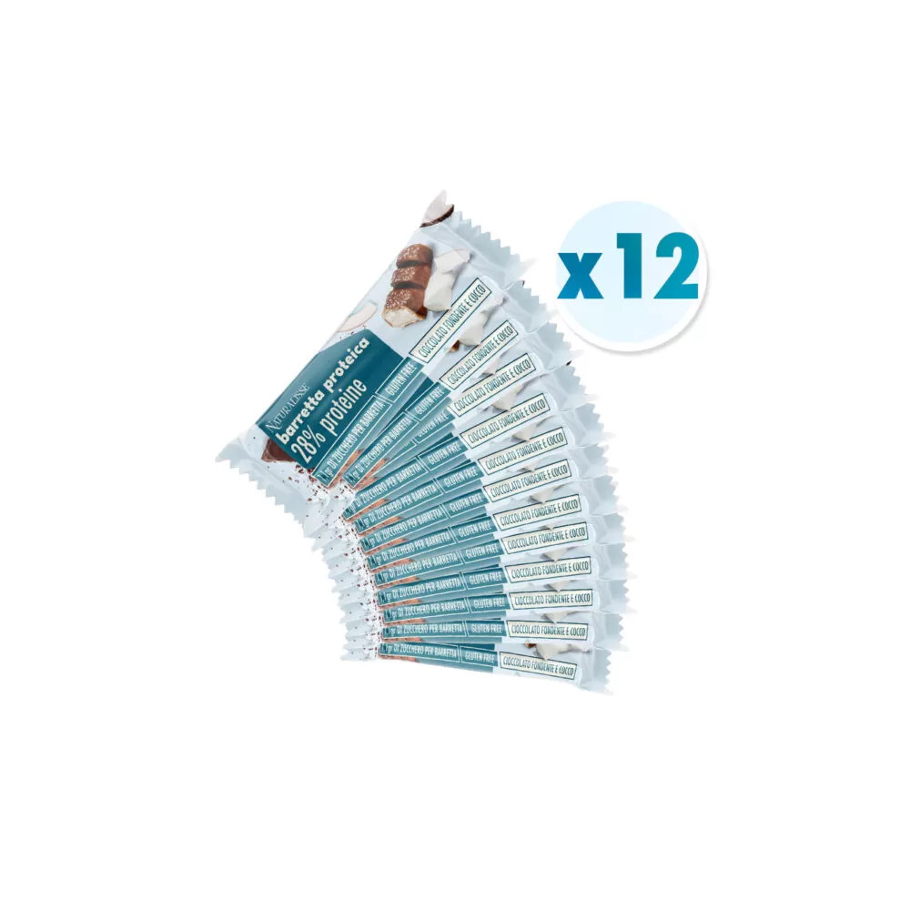 BARRETTE PROTEICHE - COCCO (12x)