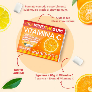 MIND THE GUM – VITAMINA C AGRUMI