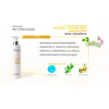 GLOBAL ULTRA LIFT ABSOLUTE - LATTE MICELLARE